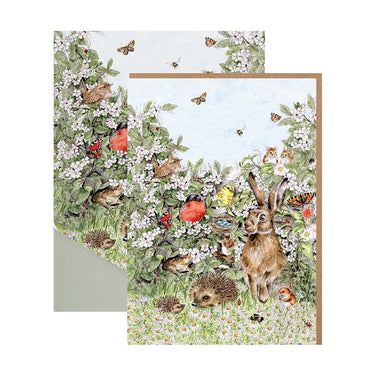 Wrendale Designs 'Hidden In The Hedgerow' Nature Notecard Pack| Online For Equine