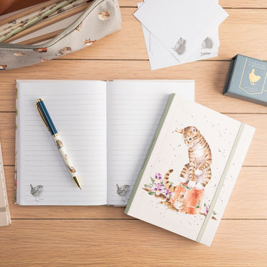 Wrendale Designs 'Hide And Squeak' Cat Flexi Notebook| Online For Equine