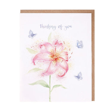 Wrendale Designs 'Holly Blue' Butterfly Thinking Of You Card| Online For Equine
