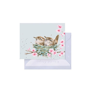 Wrendale Designs 'Home Tweet Home' Wren Mini Card| Online For Equine