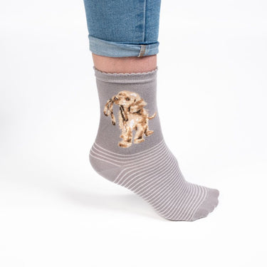 Wrendale Designs 'Hopeful' Labrador Socks| Online For Equine