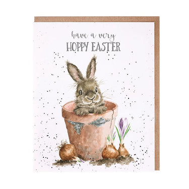 Wrendale Designs 'Hoppy Easter' Rabbit Easter Card| Online For Equine