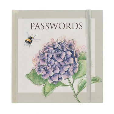 Wrendale Designs 'Hydrangea' Bee Password Book| Online For Equine