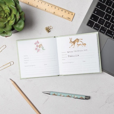 Wrendale Designs 'Hydrangea' Bee Password Book| Online For Equine