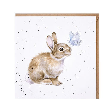 Wrendale Designs 'I Spy A Butterfly' Rabbit Card| Online For Equine