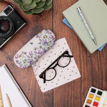 Wrendale Designs 'Just Bee-Cause' Bee Glasses Case| Online For Equine