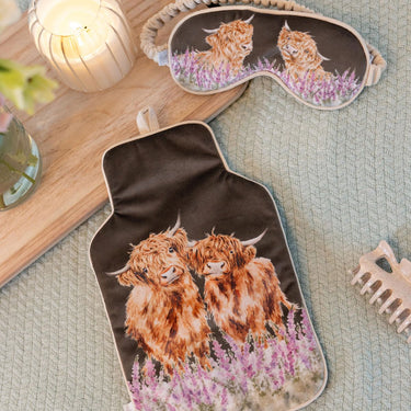 Wrendale Designs 'Just For Moo' Highland Cow Eye Mask| Online For Equine