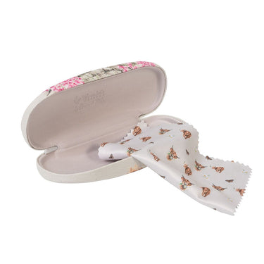 Wrendale Designs 'Just For Moo' Highland Cow Glasses Case| Online For Equine
