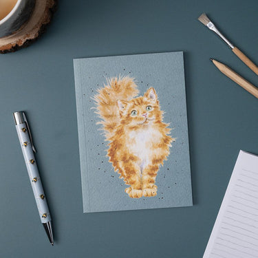 Wrendale Designs 'Just Purrr-Fect' Cat A6 Notebook| Online For Equine
