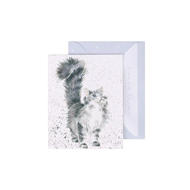 Wrendale Designs 'Lady Of The House' Cat Mini Card| Online For Equine