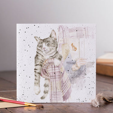 Wrendale Designs 'Lazy Sunday' Cat Card| Online For Equine