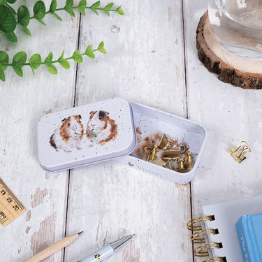Wrendale Designs 'Lettuce Be Friends' Guinea Pig Mini Gift Tin| Online For Equine