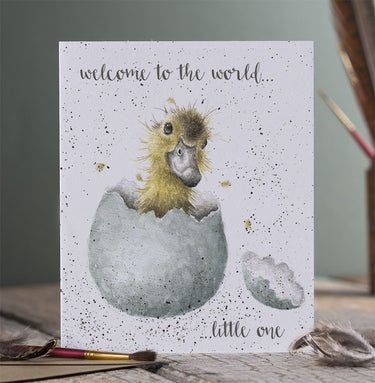 Wrendale Designs 'Little One' Duck New Baby Card| Online For Equine