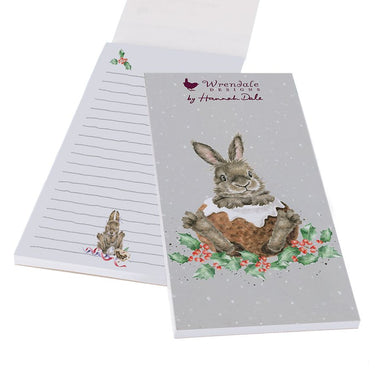 Wrendale Designs 'Little Pudding' Rabbit Magnetic Shopping Pad| Online For Equine