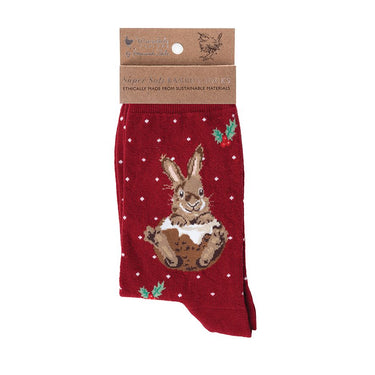 Wrendale Designs 'Little Pudding' Rabbit Socks| Online For Equine