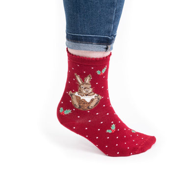 Wrendale Designs 'Little Pudding' Rabbit Socks| Online For Equine