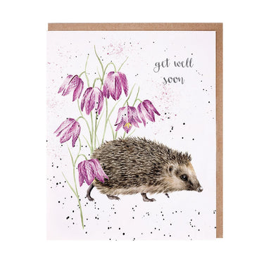Wrendale Designs 'Little Wanderer' Hedgehog Get Well Soon Card| Online For Equine