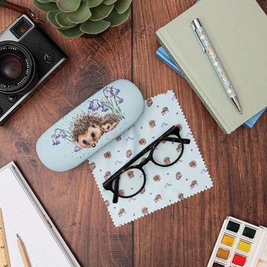 Wrendale Designs 'Love And Hedgehugs' Hedgehog Glasses Case| Online For Equine