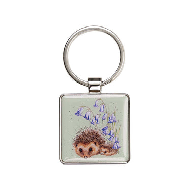 Wrendale Designs 'Love And Hedgehugs' Hedgehog Keyring| Online For Equine