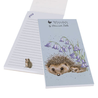 Wrendale Designs 'Love And Hedgehugs' Hedgehog Magnetic Shopping Pad| Online For Equine