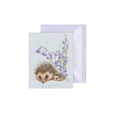 Wrendale Designs 'Love And Hedgehugs' Hedgehog Mini Card| Online For Equine