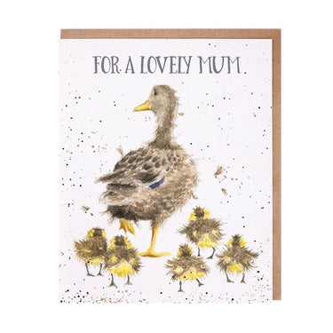Wrendale Designs 'Lovely Mum' Duck Birthday Card| Online For Equine