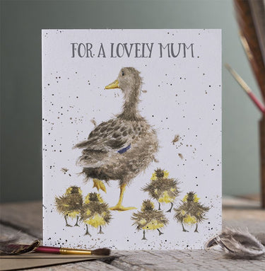 Wrendale Designs 'Lovely Mum' Duck Birthday Card| Online For Equine