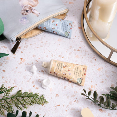 Wrendale Designs 'Meadow' Rabbit And Fox Mini Hand Cream Gift Pouch| Online For Equine