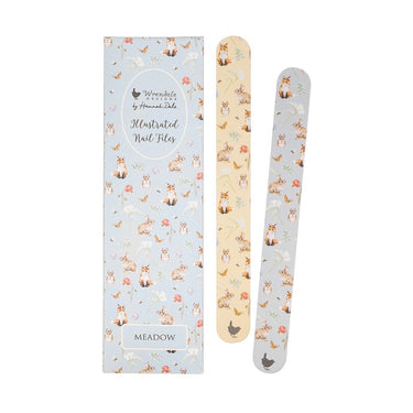 Wrendale Designs 'Meadow' Rabbit And Fox Nail File Set| Online For Equine