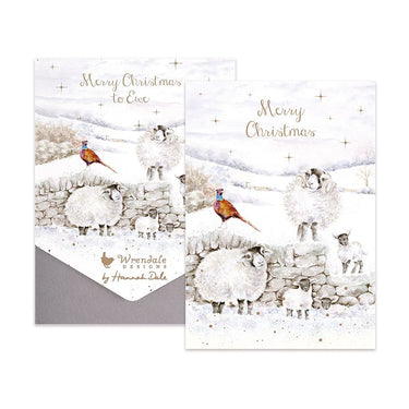 Wrendale Designs 'Merry Christmas To Ewe' Sheep Christmas Card Pack| Online For Equine
