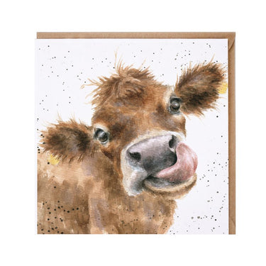 Wrendale Designs 'Mooooo' Cow Card| Online For Equine