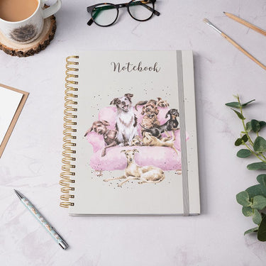 Wrendale Designs 'Movie Night' Dog A4 Notebook| Online For Equine