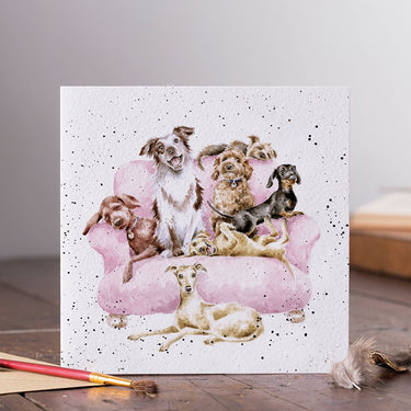 Wrendale Designs 'Movie Night' Dog Card| Online For Equine