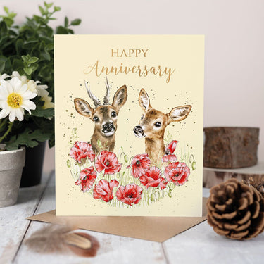 Wrendale Designs 'My Deer' Deer Anniversary Card| Online For Equine
