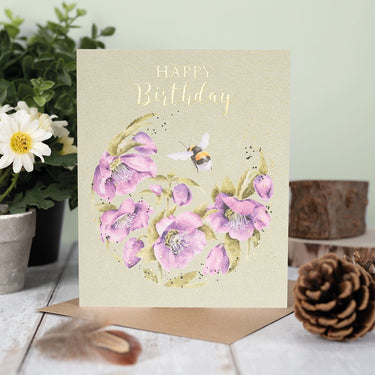 Wrendale Designs 'New Bee-Ginnings' Bee Birthday Card| Online For Equine