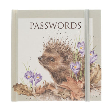 Wrendale Designs 'New Beginnings' Hedgehog Password Book| Online For Equine