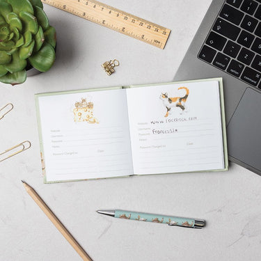 Wrendale Designs 'New Beginnings' Hedgehog Password Book| Online For Equine