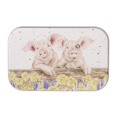 Wrendale Designs 'Nosy Neigh-Boars' Pig Mini Tin| Online For Equine