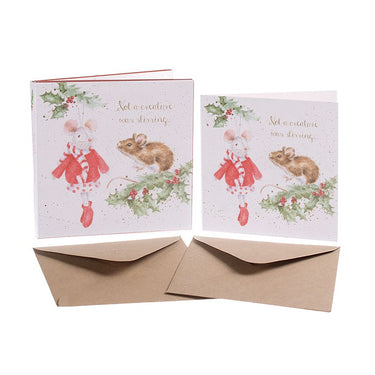 Wrendale Designs 'Not A Creature Was Stirring' Mouse Christmas Card Box Set| Online For Equine
