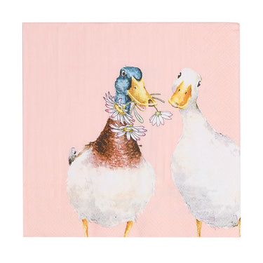 Wrendale Designs 'Not A Daisy Goes By' Duck Lunch Napkin| Online For Equine