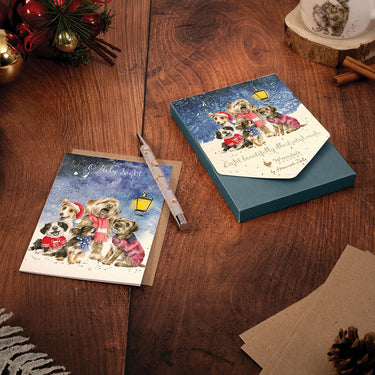 Wrendale Designs 'O Holy Night' Dog Card Pack| Online For Equine
