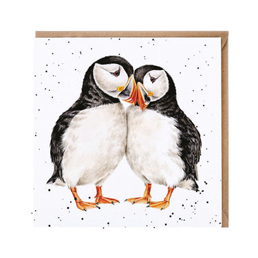 Wrendale Designs 'On The Rocks' Puffin Card| Online For Equine