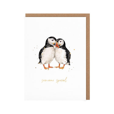 Wrendale Designs 'On The Rocks' Puffin Someone Special Little Sentiment Card| Online For Equine