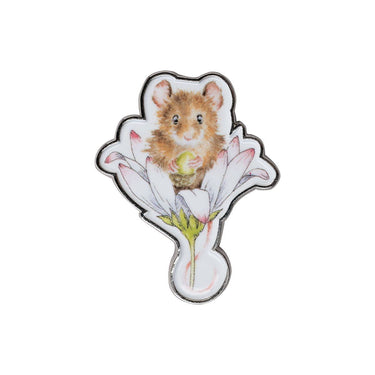 Wrendale Designs 'Oops A Daisy' Mouse Pin Badge| Online For Equine