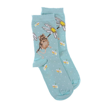 Wrendale Designs 'Oops A Daisy' Mouse Socks| Online For Equine