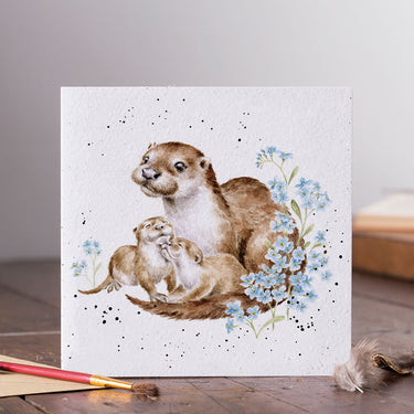 Wrendale Designs 'Otterly Adorable' Otter Card| Online For Equine