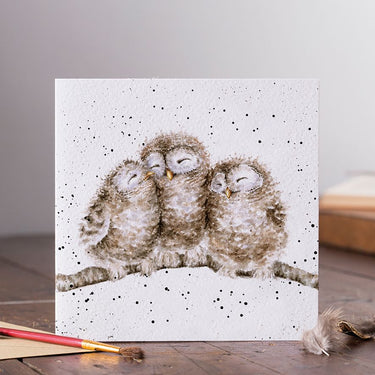 Wrendale Designs 'Owl Together' Owl Card| Online For Equine