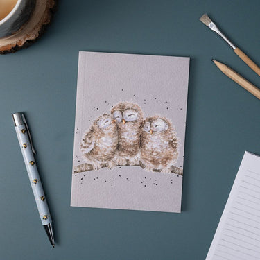 Wrendale Designs 'Owlets' Owl A6 Notebook| Online For Equine