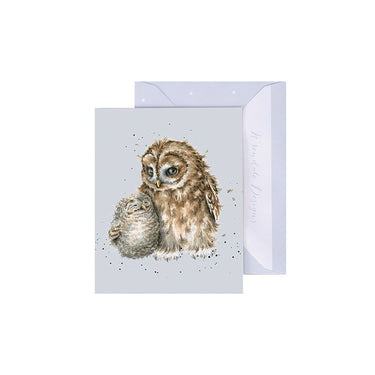 Wrendale Designs 'Owlways By Your Side' Owl Mini Card| Online For Equine