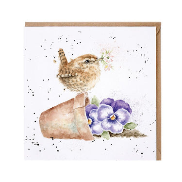 Wrendale Designs 'Pottering About' Wren Card| Online For Equine